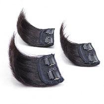 Wig piece female traceless real hair hair receiving wig patch one piece of thickening fluffy head pad hair root replacement piece