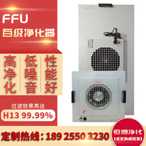 Industrial class 100 FFU air purifier Fresh air filter unit Dust-free workshop FFU high efficiency filter fan