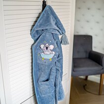 Polish Sea Naughty Milo La Millou Bamboo Fiber Bathrobe Big Number L No.