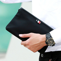 New mens handbag canvas large-capacity clutch casual oxford cloth clutch bag nylon envelope bag tide