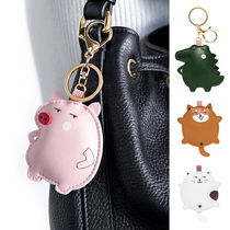 Minimalist idea Cute Little Pig Key Button Dinosaur Paparazzi Bag Hanging for men and women Car key chain package hangs custom