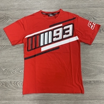 MOTOGP motorcycle riding short T sleeve fan cultural shirt motorcycle T-shirt cotton 93 Marquis racing suit