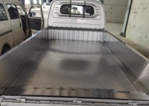 Wuling Rongguang double-row light single-row new card small truck compartment stainless steel armored rear guard