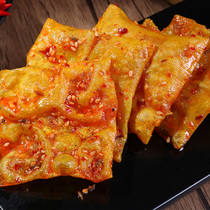 Hunan specialty Pingjiang bubble dry spicy bean dried bean skin spicy food Net red spicy bar childhood nostalgic snacks