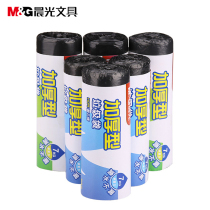 Chenguang thickened garbage bags easy-to-tear flat mouth disposable black plastic bags for dormitories household kitchens offices thickened point-breaking leak-proof garbage bags ALJ99405 garbage bags