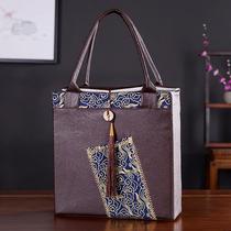 Tea cake packaging box empty gift box Pu Fu Ding white teacake exquisite Chinese style vintage monochu bicake high-end common