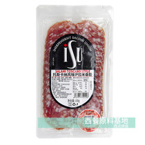 Italian mouth art ISU Tuscan flavor salami 100g raw salami open bag ready to eat