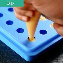 Silicone ice grid round ball frozen ice ice ice box glutinous rice ball yellow flow heart filling yogurt Hawthorn ball mold 5g