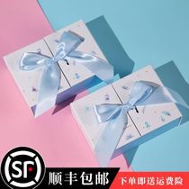 Gift box new birthday gift box to give girlfriend lipstick cosmetics ritual sense empty box exquisite high-end