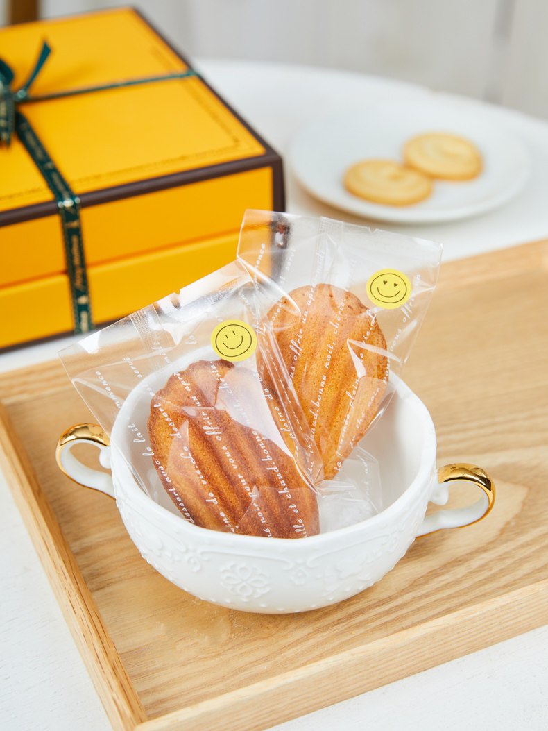 费南雪机封袋玛德琳磅蛋糕袋杏仁奶枣袋子雪花酥牛轧饼曲奇饼干袋