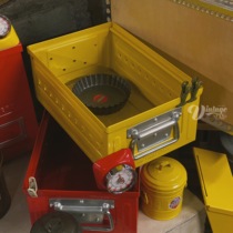 House niche DULTON metal toolbox wardrobe storage iron shelf storage box industrial iron tool box