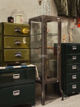 House Xiaosheng DULTON glass display cabinet bathroom make-up display cabinet collection cabinet corner storage 114-135