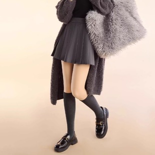 【超值特惠】小野和子压力小腿袜女秋冬季运动长筒过膝显瘦TK