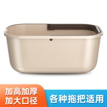 Drum sponge squeezed floor household glue washing bucket bucket cotton mop cloth cleaning water drag rectangular bucket rinse