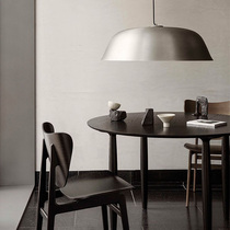 Nordic simple modern dining table Household small household solid wood round table and chair combination 4 people small round table ins net red expression