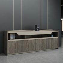 Shenzhen office furniture boss office tea cabinet low cabinet office cabinet information cabinet wooden office file cabinet