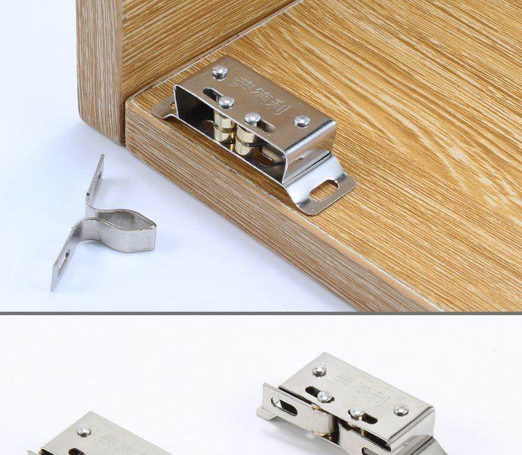 锁扣卡扣固定卡式暗装柜门碰珠卡扣橱柜家具衣柜门锁老式门吸开关