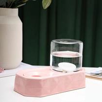 510 Cat Paradise) in the world of Pet Ceramic Drinking Water Not Wet Mouth Cat Dog Universal Simple Drinker