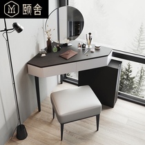 Minimalist corner dresser Small apartment corner triangle dressing table table one simple modern light luxury net red ins