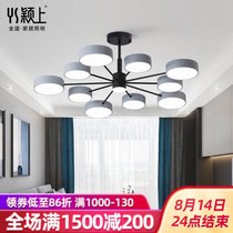 2021 new living room chandelier Nordic modern simple atmosphere creative household net celebrity bedroom dining living room lamps