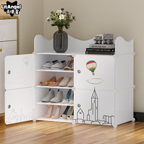 Simple shoe cabinet home indoor good-looking shoe shelf at the door multi-layer dustproof economical large-capacity storage shoe cabinet