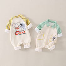Baby Clothes Spring Autumn Outwear Khaclothes Baby Autumn Clothing 8 IAF Printed New 6 Newborn Conjoined Clothes Out