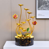 Nordic light luxury decorations porch living room wine cabinet iron creative housewarming new home gifts lucky water ornaments