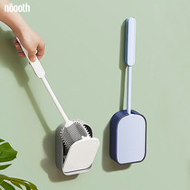 silicone toilet brush wall mounted household non-blind toilet brush cleaning tool toilet artifact brush