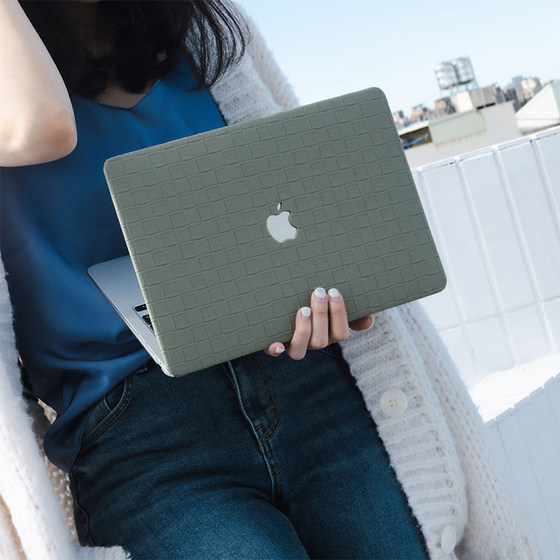 레트로 올리브 그린 체크 쉘 MACAIR PRO13 인치 컴퓨터 쉘 M1MAC16/14/15 인치 노트북 쉘 레트로 올리브 그린 체크 쉘 MACAIR PRO13 인치 컴퓨터 쉘 M1MAC16/14/15 인치 노트북 쉘