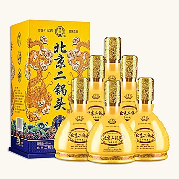 永丰牌二锅头46度清香型500ml*6瓶[10元优惠券]-寻折猪