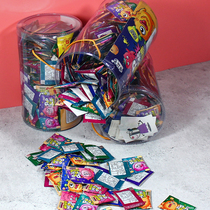 Barrel jumping candy feelings fun explosive sugar Happy sugar Childrens creative snacks Kindergarten reward snacks