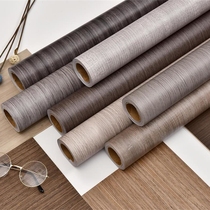 Wood grain sticker Boeing soft sheet thick imitation wood waterproof self-adhesive wall paper door sticking wardrobe cabinet desktop old furniture renovation