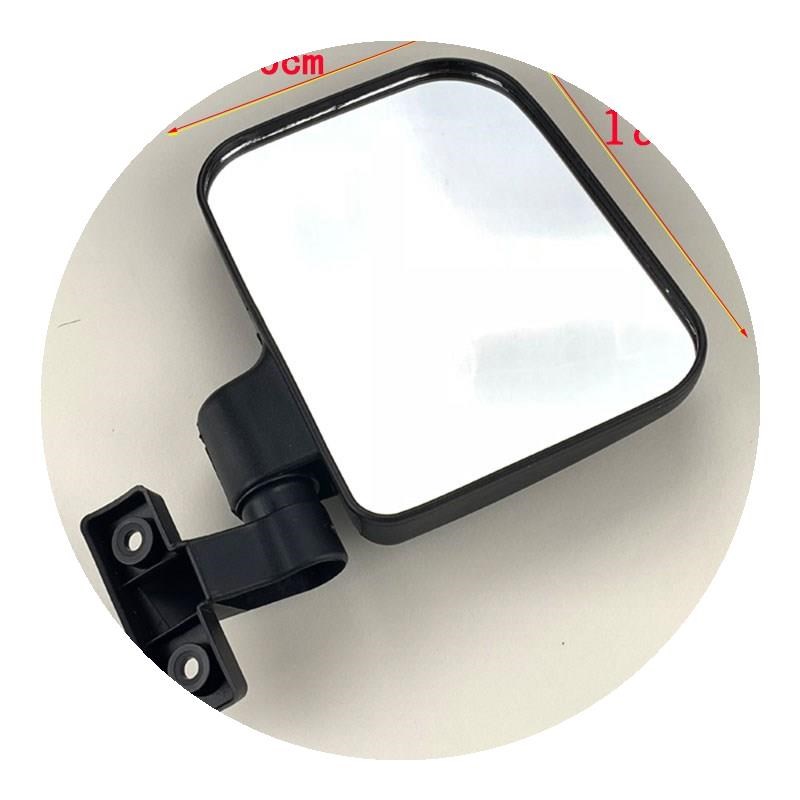 电动三轮车后视镜四轮全封闭载客反光镜老年代步倒车电动车反光镜