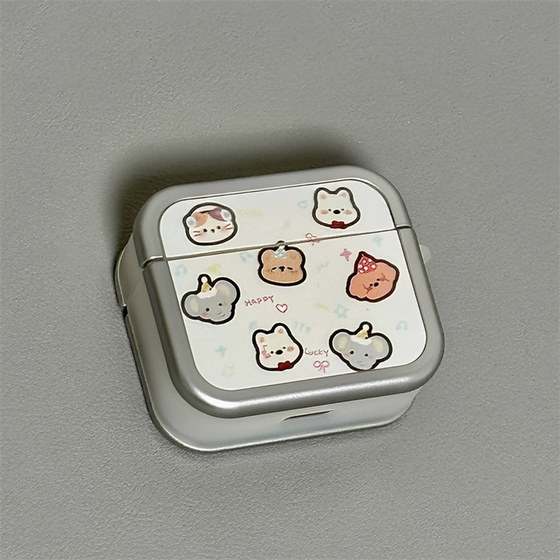 AirPods4 헤드폰 보호 케이스에 적용 가능 전기 도금 프로스트 아바타 애플 헤드폰 케이스 AirPods1/2 세대/프로 보호 케이스 펜던트 에어 포드 새로운 3 세대 블루투스 헤드폰 케이스를위한 보호 케이스. AirPods4 헤드폰 보호 케이스에 적용 가능 전기 도금 프로스트 아바타 애플 헤드폰 케이스 AirPods1/2 세대/프로 보호 케이스 펜던트 에어 포드 새로운 3 세대 블루투스 헤드폰 케이스를위한 보호 케이스.