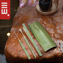 Sanshan Hall Bamboo Tea Trail Six Gentleman Kung Fu Tea With Tea Dao Accessories Tea Tools Tea Art Solid Wood Four Sets