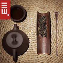 Sanshan Hall Hand Hammer Red Copper Tea Side Tea With Teaspoon Tea Spoon Tea Shovel Tea Spade Accessories Utilita Tea tea