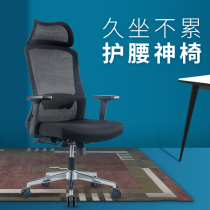 The grid computer chair office chair dormitory chair backrest swivel chair simple lazy staff conference chair seat lift chair