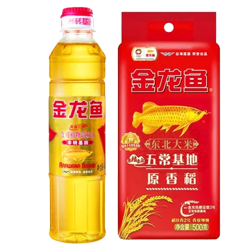 金龙鱼原香稻大米500g+油400ml[3元优惠券]-寻折猪