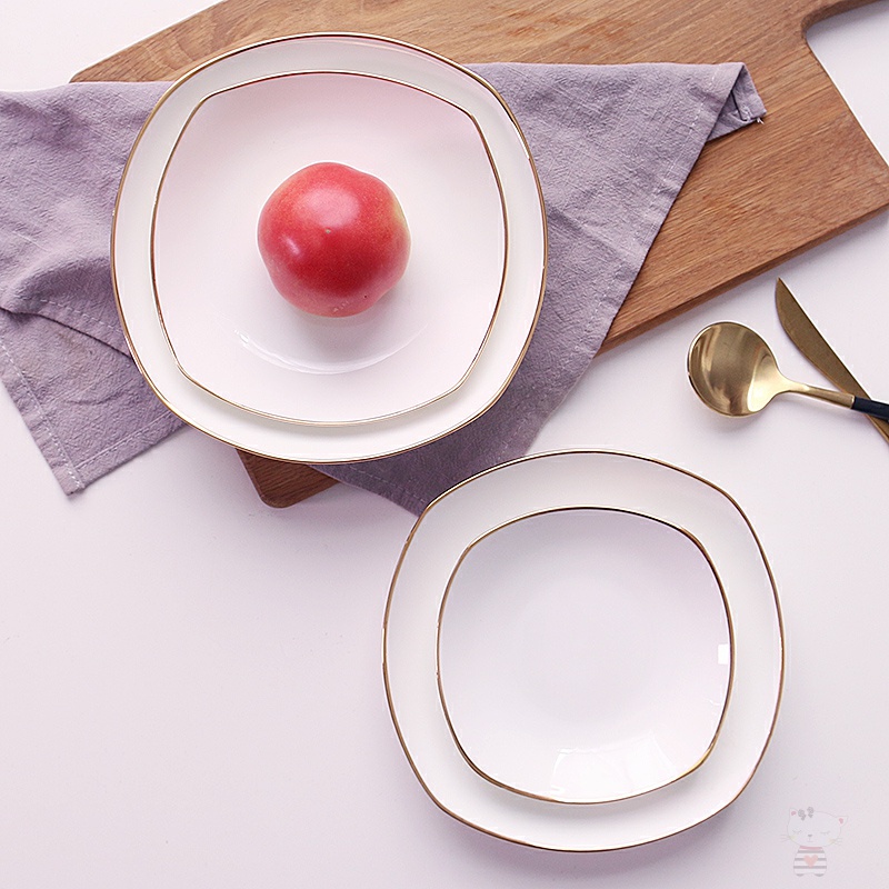Utsuwa up phnom penh ipads porcelain tableware square deep dish soup plate 0 deep expressions using the home plate plate