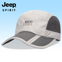 JEEP jeep hat mens peaked cap new summer foldable sunscreen sunshade sun hat mens baseball cap summer
