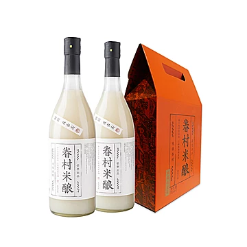 【k姐推荐】桃园眷村米酿甜酒750ml*2瓶[30元优惠券]-寻折猪