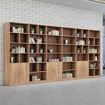 Custom Cabinet Wooden Plaid Cabinet Filing Cabinet Making Cabinet Ground Floor Display Cabinet Office Bookcase Locker