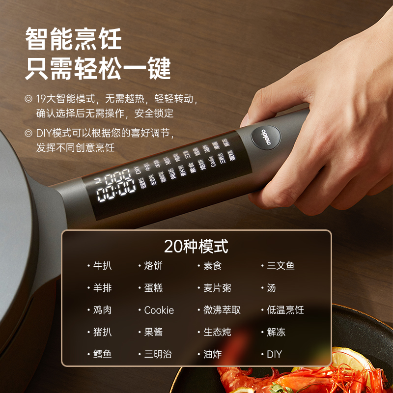 moido western kitchen machine multi-function cooking pot hot pot electric barbecue meat net red multi-function all-in-one breakfast machine