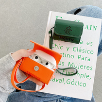 Haggi one-piece leather jacket suitable for Huawei freebudspro protective sleeve creative freebuds3 Huawei headphone cover freebuds4i wireless Bluetooth headsets lovers