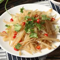 Stir-fried spicy pimple shredded Xuzhou specialty stir-fried pickles shredded mustard Pizhou meal seasoning sauce dish private vegetable bag ready to eat