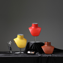 Clothing store collar rack bow tie rack jewelry display chest X suit custom shop window props decoration ornaments