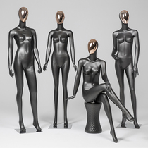 Female model props full body womens clothing store Tide brand female model window display props model shelf display stand