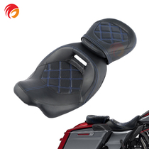 Suitable for Harley 09-20 road King traveler Street gliding PU leather cushion modified and comfortable