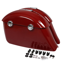 Suitable for Indian Chief Black Horse Chief Master Highway Rear Side Box with Lock hard case Modified Tail Box 14-20