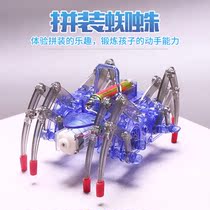 Science Experiments Electric Assembly Spider Robot Nursery School Elementary School Students Handmade Tech Small Making Inventive Toys